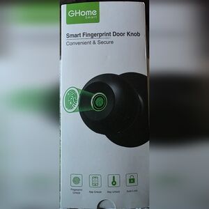 Smart Fingerprint Locking Door Knob